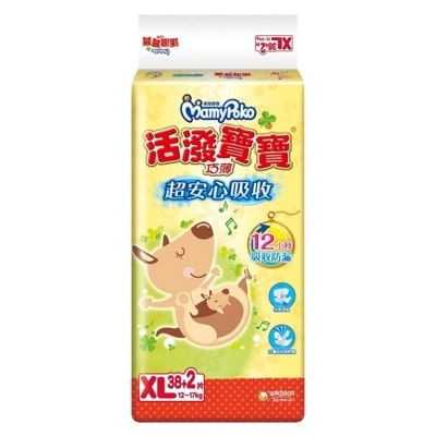 滿意寶寶 滿意寶寶活潑寶寶 XL 38片
