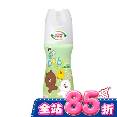 新萬仁 - 叮寧寶貝有機精油小黑蚊防蚊液80ml image