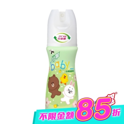 新萬仁 - 叮寧寶貝有機精油小黑蚊防蚊液80ml image