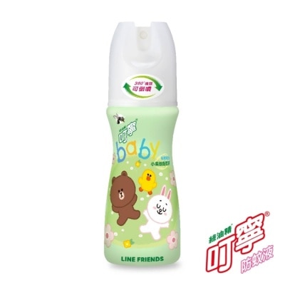 HWJ 叮寧寶貝有機精油小黑蚊防蚊液80ml
