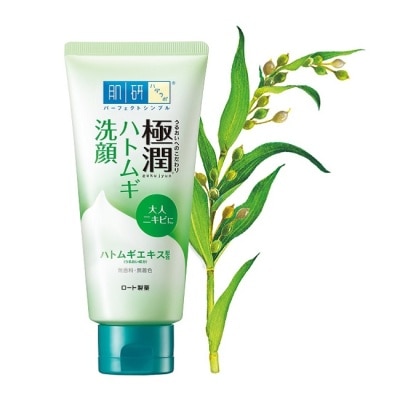 HADALABO 肌研極潤健康深層清潔調理洗面乳(100g)