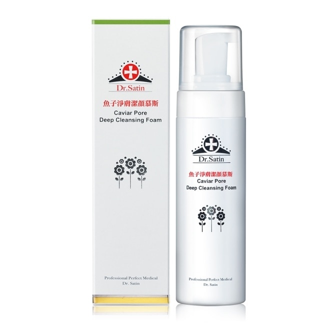 Dr.Satin 魚子淨膚潔顏慕斯180ml