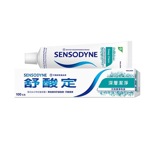 舒酸定長效抗敏牙膏深層潔淨 100克