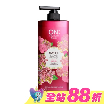 ON THE BODY - ON THE BODY甜蜜愛戀香水沐浴精900ml