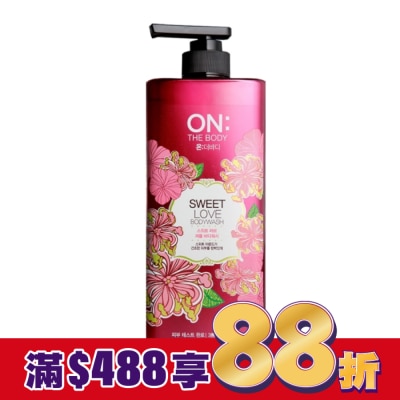 ON THE BODY ON THE BODY甜蜜愛戀香水沐浴精900ml