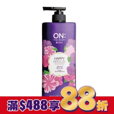 ON THE BODY ON THE BODY快樂微風香水沐浴精900ml