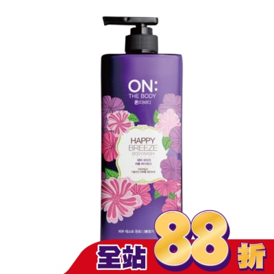 ON THE BODY - ON THE BODY快樂微風香水沐浴精900ml