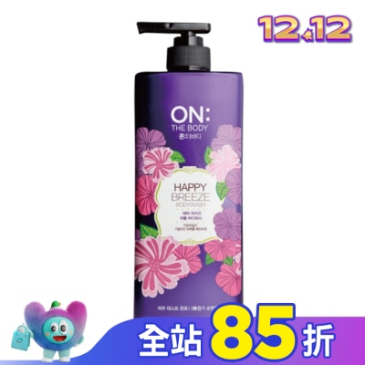 ON THE BODY ON THE BODY快樂微風香水沐浴精900ml