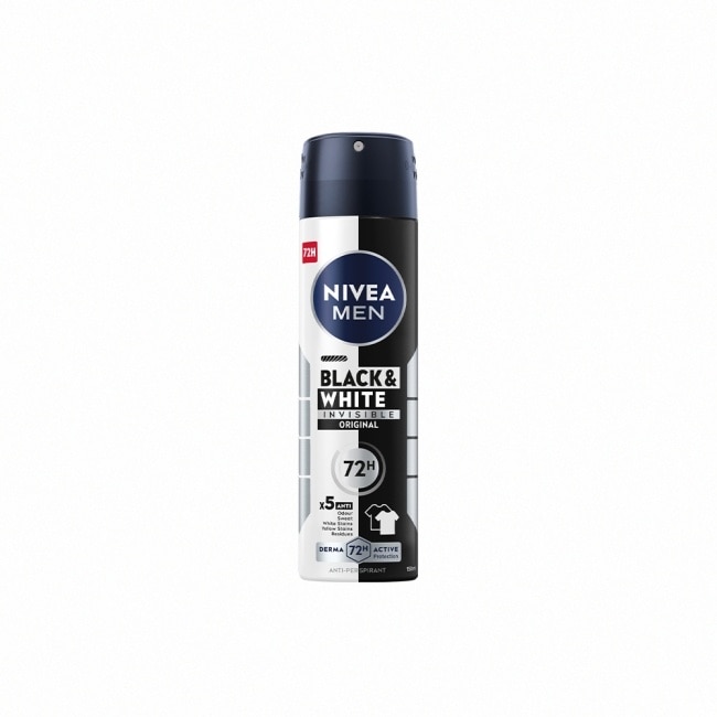 妮維雅 NIVEA 男士止汗爽身噴霧 無印乾爽系列150ml image