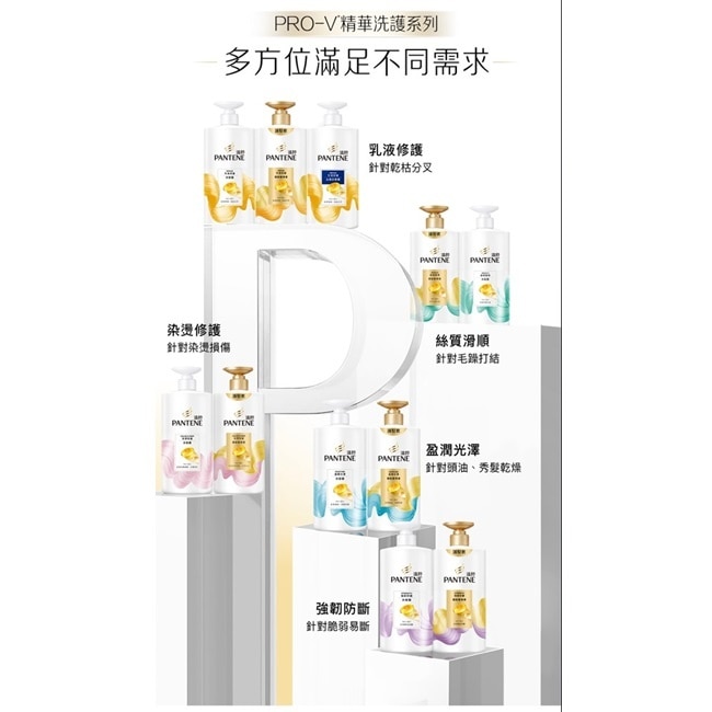 潘婷 Pantene 染燙修護潤髮精華素 700g