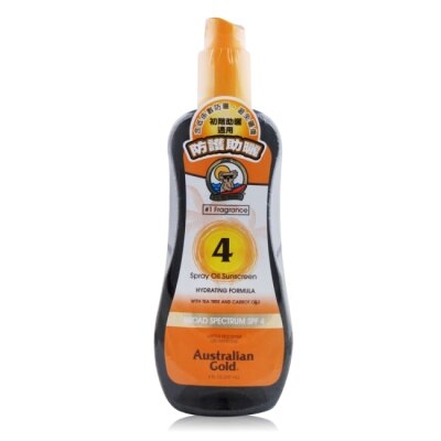 Australian Gold金色澳洲 Australian Gold 金色澳洲 防護胡蘿蔔助曬油SPF4(8oz/237ml)