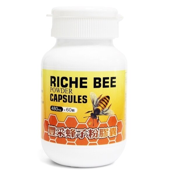 【草本之家】豐采蜂子粉膠囊(60粒/瓶)