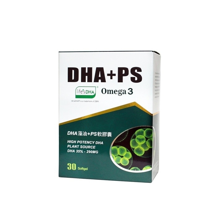 【草本之家】DHA藻油PS軟膠囊(30粒/盒) image