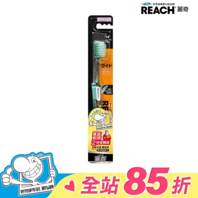 REACH麗奇 麗奇14°牙周對策牙刷(寬版極細軟毛)單支
