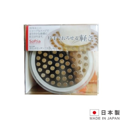 JAPANIMP SOFTIA日本進口丸型磨泥器-紅 SAN-C3668