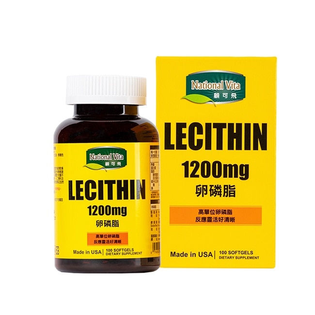 顧可飛卵磷脂軟膠囊100粒