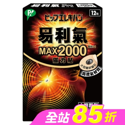 ELEKIBAN易利氣 - 易利氣MAX2000磁力貼(12粒)