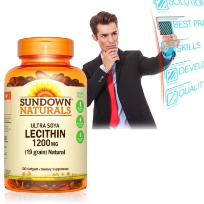 Sundown 日落恩賜 - (即期品)Sundown日落恩賜 超級61頂級卵磷脂膠囊(100粒/瓶)_效期2027/5/31
