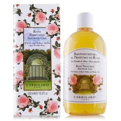 LERBOLARIO L’ERBOLARIO 蕾莉歐 玫瑰沐浴乳 (500ml)-專櫃公司貨