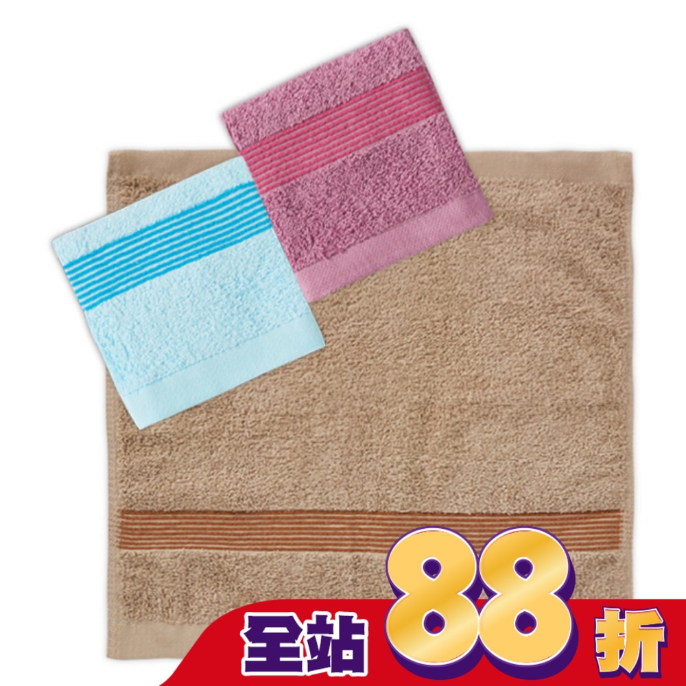 素色彩緞方巾【顏色隨機出貨】