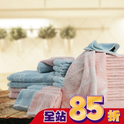 Miine Miine 桃葉方巾【顏色隨機出貨】