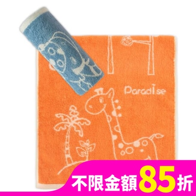 Miine Miine 動物樂園毛巾【顏色隨機出貨】