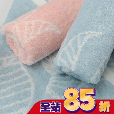 Miine Miine 桃葉毛巾【顏色隨機出貨】