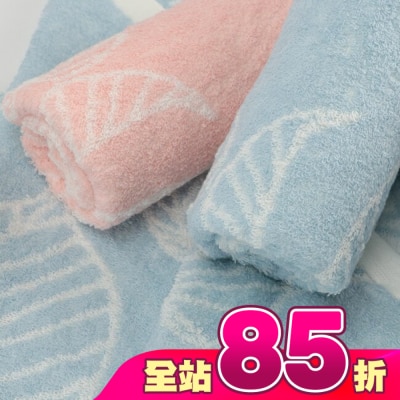 Miine - Miine 桃葉毛巾【顏色隨機出貨】