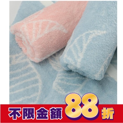 Miine Miine 桃葉毛巾【顏色隨機出貨】