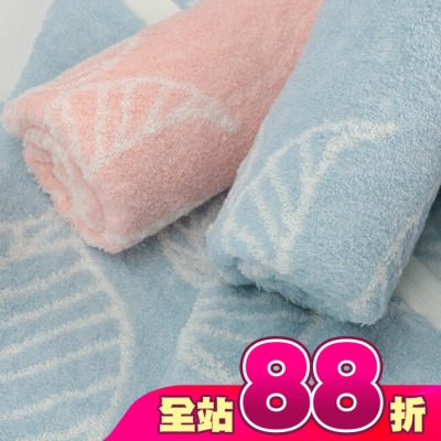 Miine - Miine 桃葉毛巾【顏色隨機出貨】