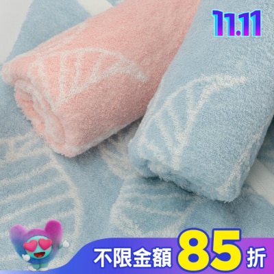 Miine Miine 桃葉毛巾【顏色隨機出貨】