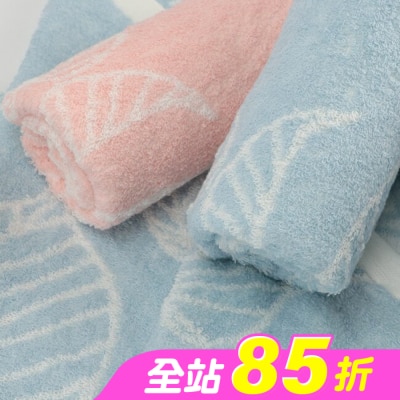 Miine - Miine 桃葉毛巾【顏色隨機出貨】