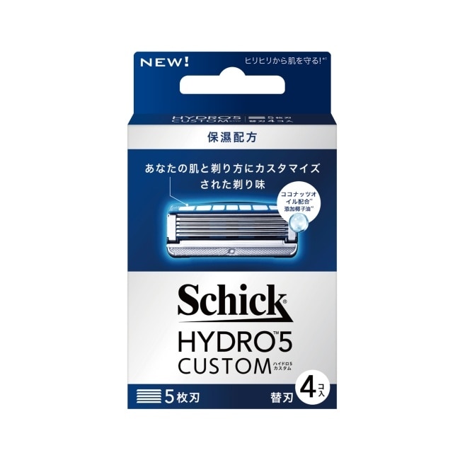 舒適牌水次元5辨型刮鬍刀片(保濕配方)4入