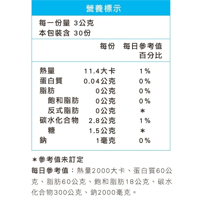 常春樂活佰益多益生菌細顆粒30包