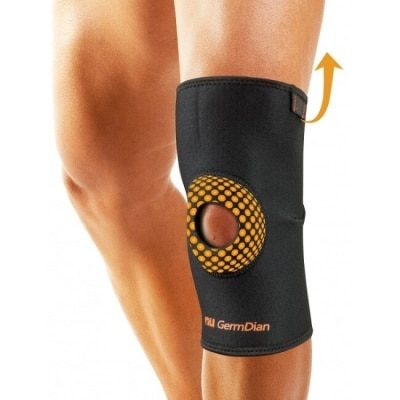 NU 【恩悠數位】NU 鈦鍺能量 工學護膝套(XL)