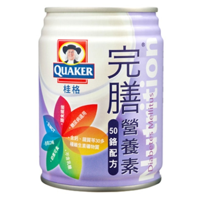 桂格完膳營養素-50鉻配方24入-箱購-箱購