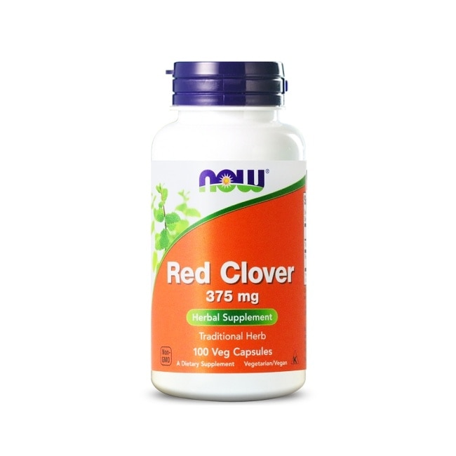 NOW健而婷－紅花苜蓿-頂級植物異黃酮(100顆/瓶)三瓶組