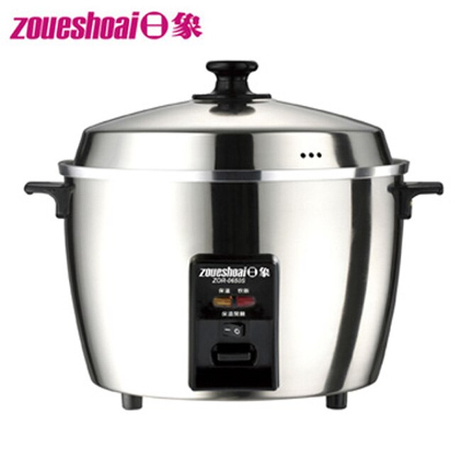 日象6人份全不鏽鋼養生電鍋ZOR-0650S