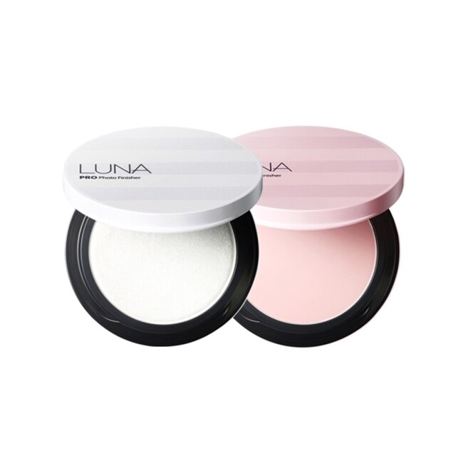 【韓國LUNA】HD柔焦高光感蜜粉餅(珍珠白)-7g (粉盒X1+粉蕊12.5gX1+粉撲X2) image