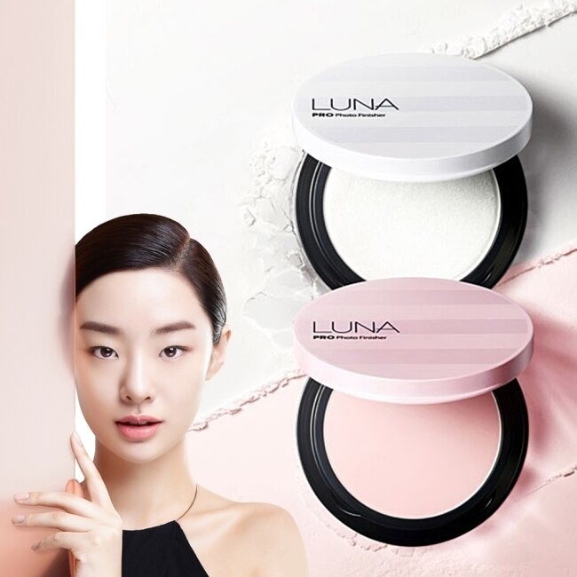 【韓國LUNA】HD柔焦高光感蜜粉餅(珍珠白)-7g (粉盒X1+粉蕊12.5gX1+粉撲X2) image