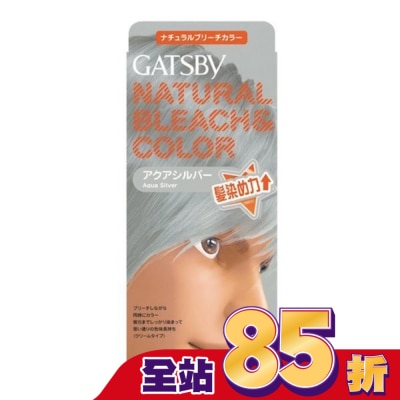 GATSBY GATSBY無敵顯色染髮霜-水漾銀灰
