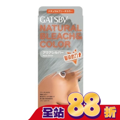 GATSBY GATSBY無敵顯色染髮霜-水漾銀灰
