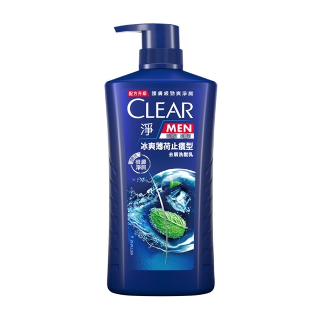 淨男士去屑洗髮乳冰爽薄荷止癢型750G image