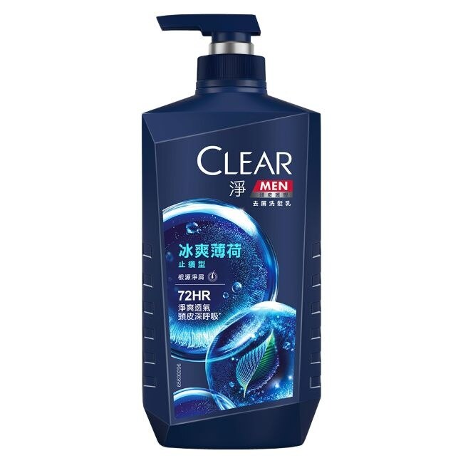 淨男士去屑洗髮乳冰爽薄荷止癢型750G image