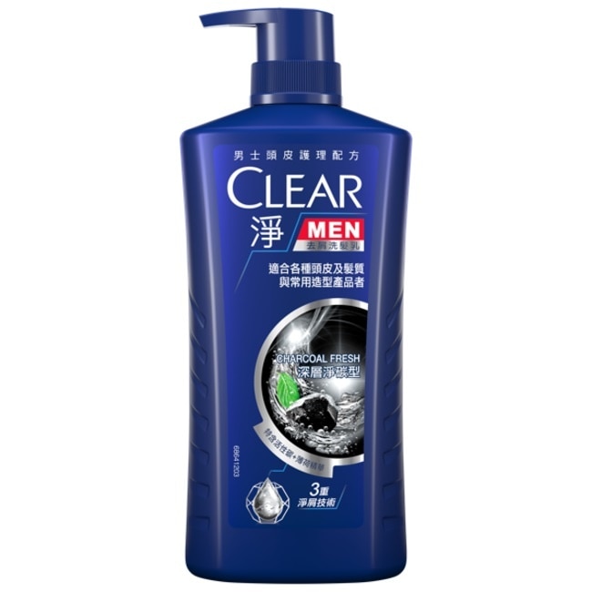 淨男士去屑洗髮乳深層淨碳型 750G
