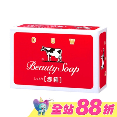 COW STYLE牛乳石鹼 - 日本牛乳石鹼 牛乳香皂(玫瑰滋潤型)90g
