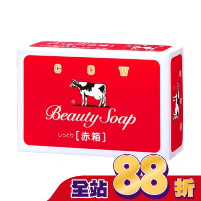 COW STYLE牛乳石鹼 - 日本牛乳石鹼 牛乳香皂(玫瑰滋潤型)90g