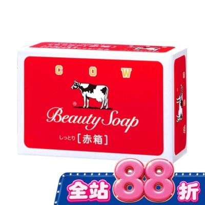 COW STYLE牛乳石鹼 - 日本牛乳石鹼 牛乳香皂(玫瑰滋潤型)90g image