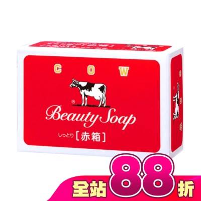 COW STYLE牛乳石鹼 - 日本牛乳石鹼 牛乳香皂(玫瑰滋潤型)90g
