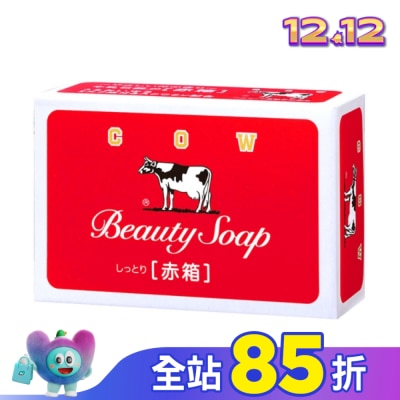 COW STYLE牛乳石鹼 日本牛乳石鹼 牛乳香皂(玫瑰滋潤型)90g